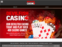 Tablet Screenshot of devilfish.com